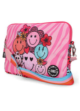 Cubs Pink Smiles Laptop Bag With Strap 15 Inch