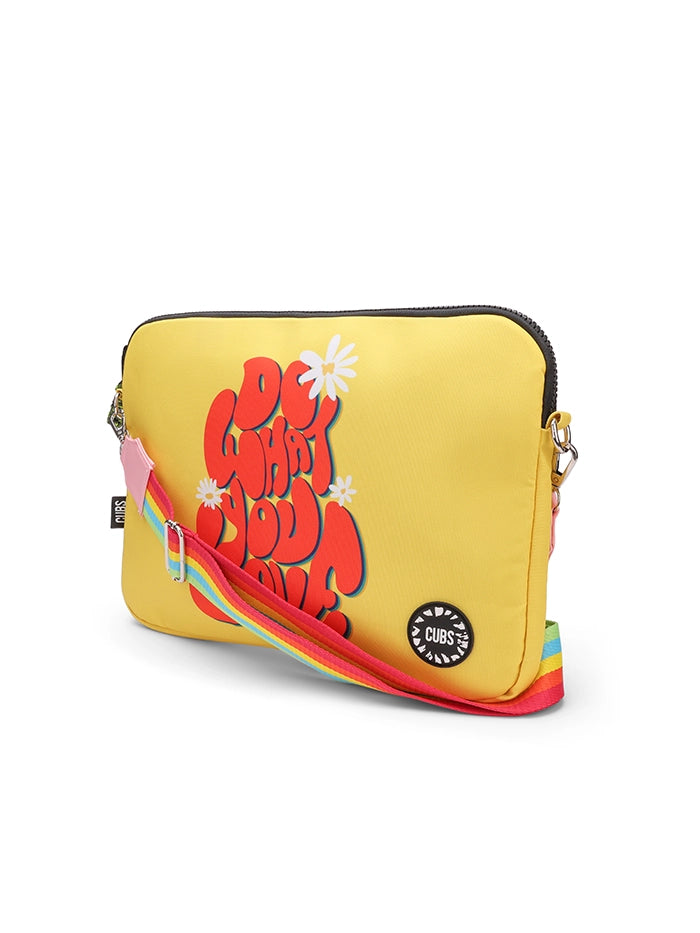 Cubs Do what you love Laptop Bag with strap 15 Inch
