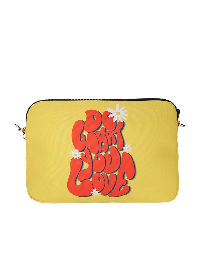 Cubs Do what you love Laptop Bag with strap 15 Inch
