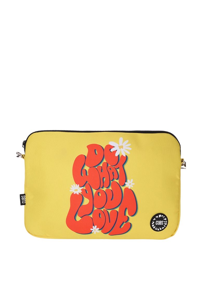 Cubs Do what you love Laptop Bag with strap 15 Inch