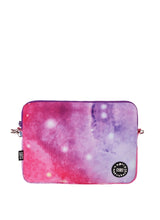 Cubs Pink Galaxy Laptop Bag with strap 15 Inch