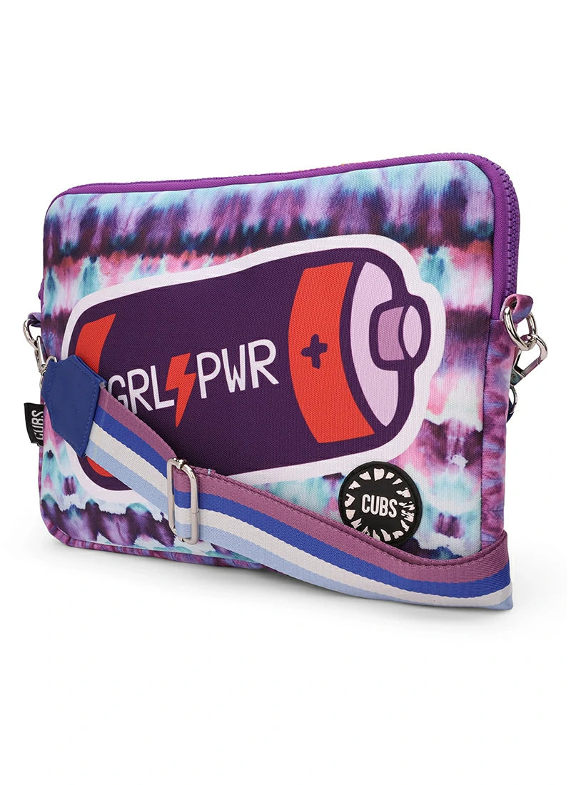 Cubs Power Girl Battery Laptop Bag with strap 15 Inch