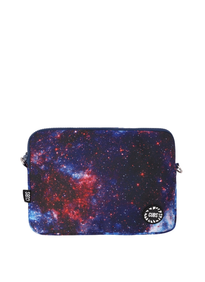 Cubs Dark Night Galaxy Laptop Bag With Strap 15 Inch