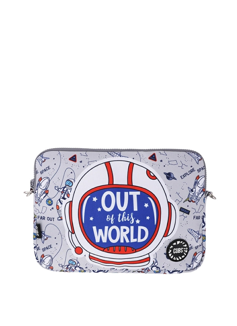 Cubs Out Of This World Laptop Bag With Strap 15 Inch