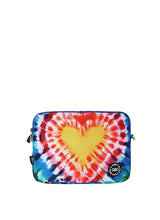 Cubs My Heart Is Tie Dye Laptop Bag With Strap 13 Inch