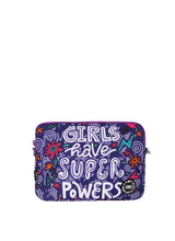 Cubs Girls Have Super Powers Laptop Bag With Strap 13 Inch