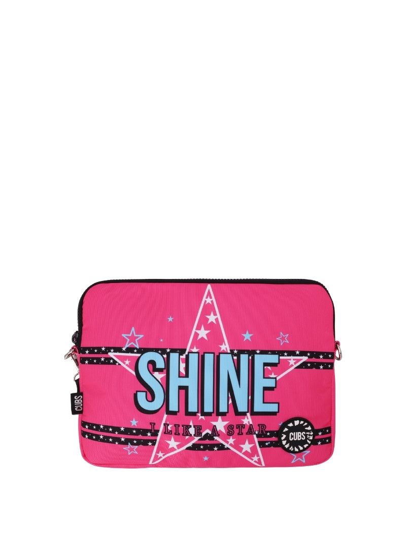 Cubs Shine Like A Star Laptop Bag With Strap 13 Inch
