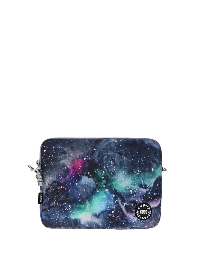 Cubs Grey Galaxy Laptop Bag With Strap 13 Inch