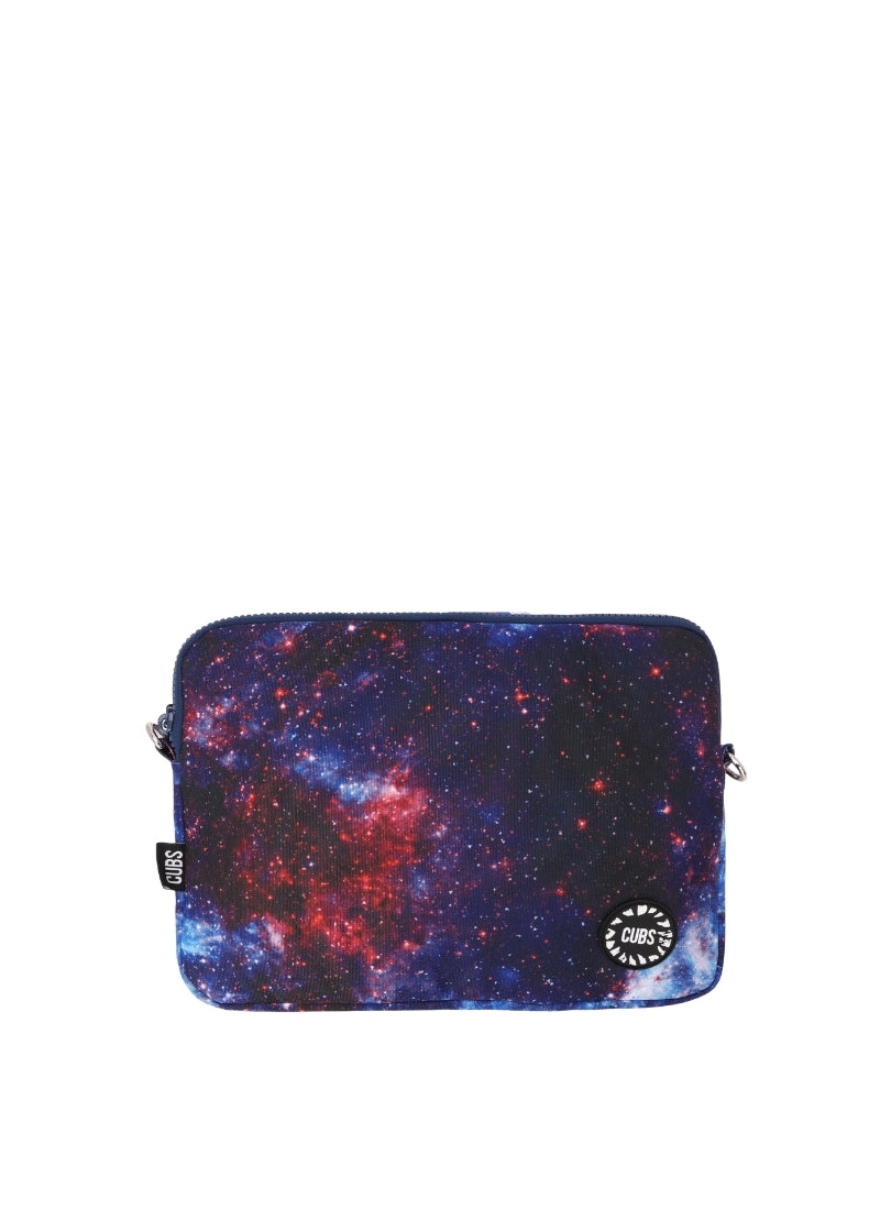Cubs Dark Night Galaxy Laptop Bag With Strap 13 Inch