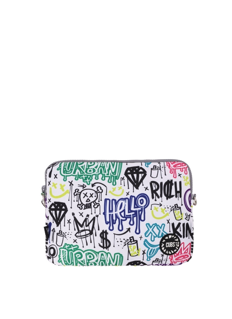 Cubs Cool King Graffiti Laptop Bag With Strap 13 Inch