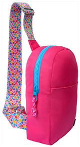 Cubs Hot Pink Sling Bag Front Pocket