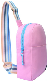 Cubs Light Pink Sling Bag Front Pocket