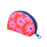 Cubs Retro Flowers Make-Up Round Bags