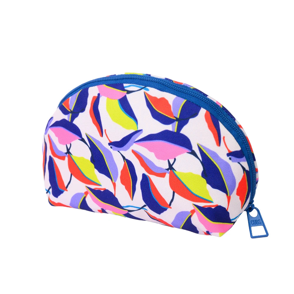 Cubs Retro Flowers Make-Up Round Bags