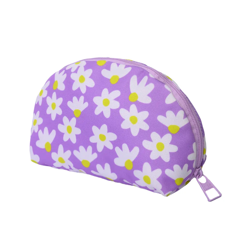Cubs Lilac & Yellow Make-Up Round Bags