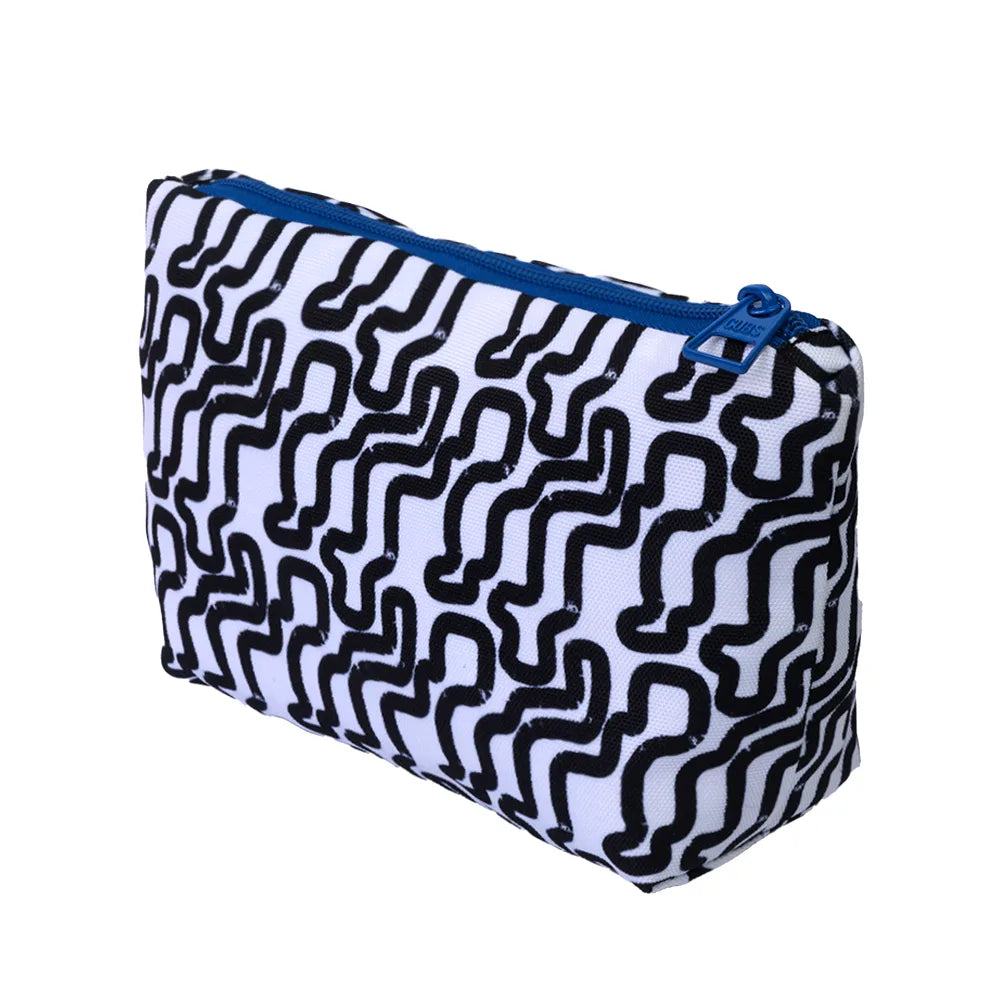Cubs Blue Black and Yellow Make-Up Rectangular Bags