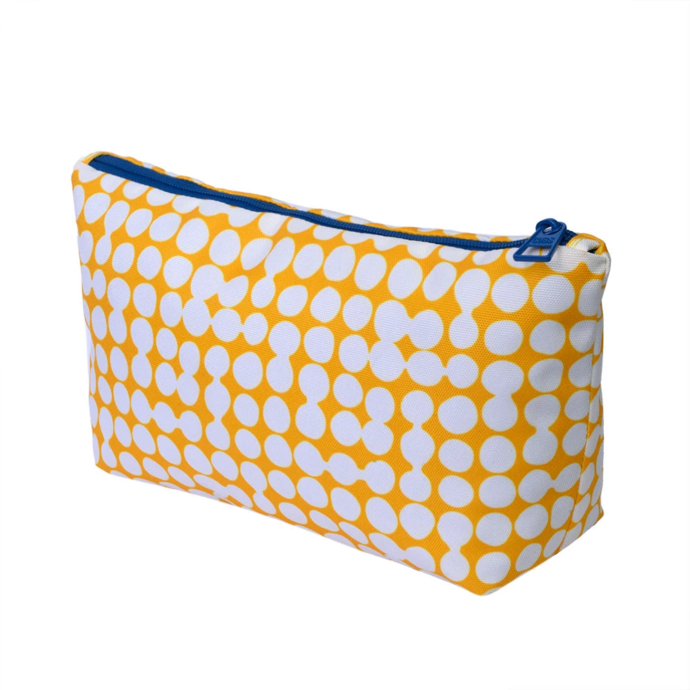 Cubs Blue Black and Yellow Make-Up Rectangular Bags