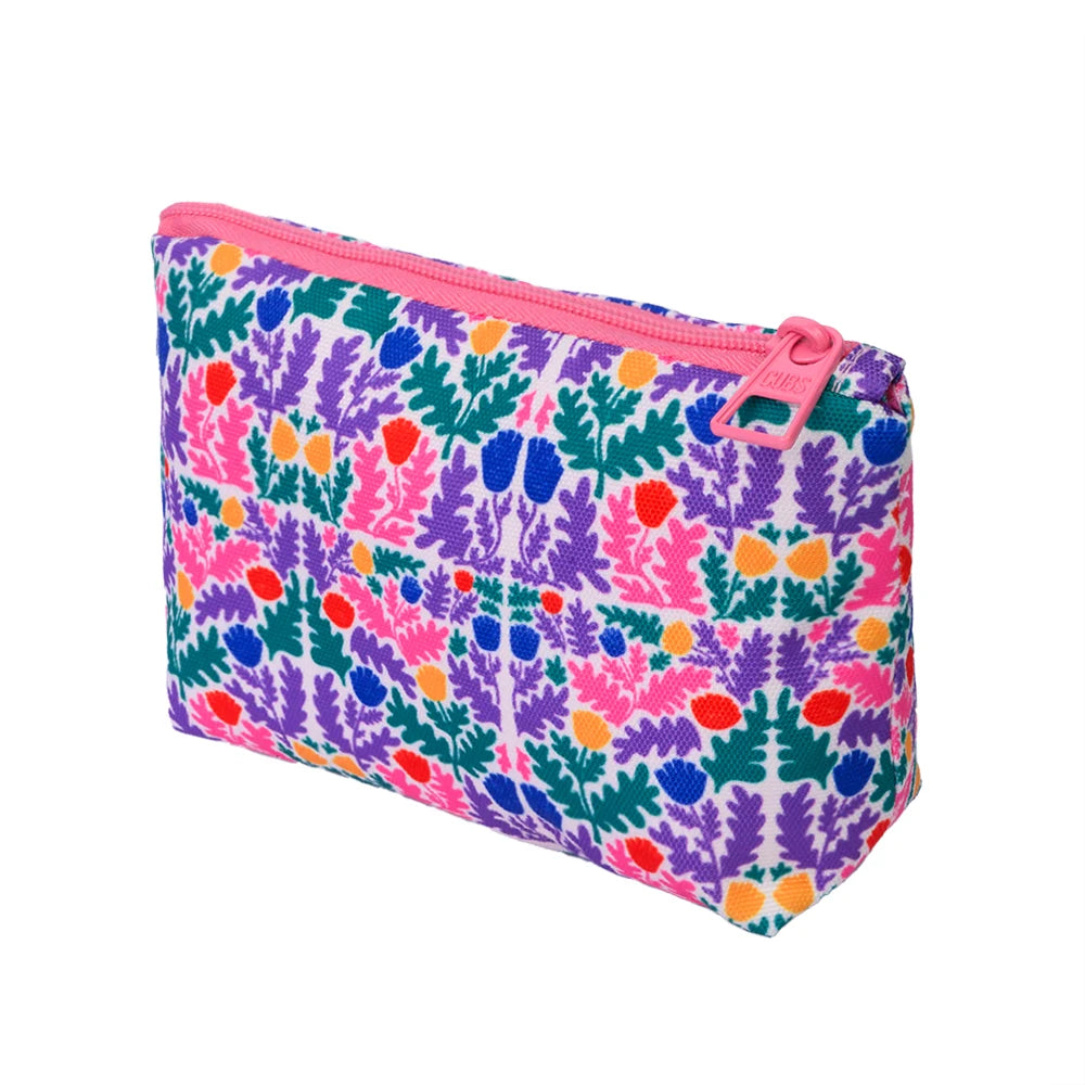 Cubs Flower Power Make-Up Rectangular Bags