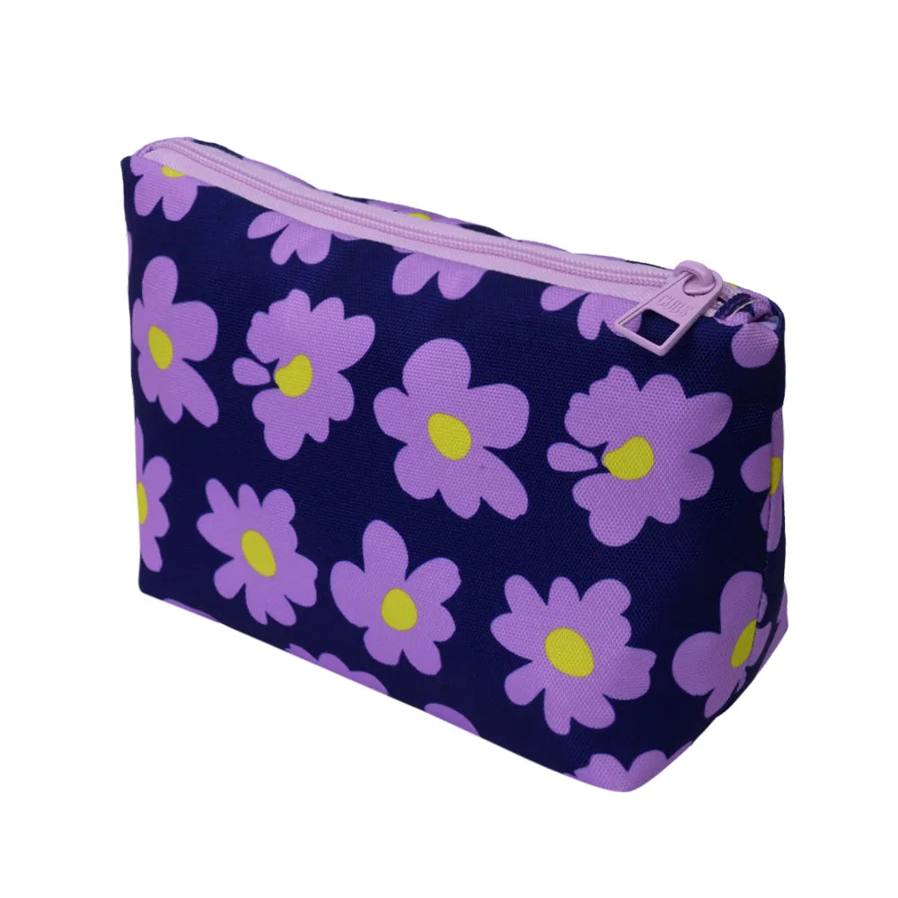 Cubs Lilac & Yellow Make-Up Rectangular Bags