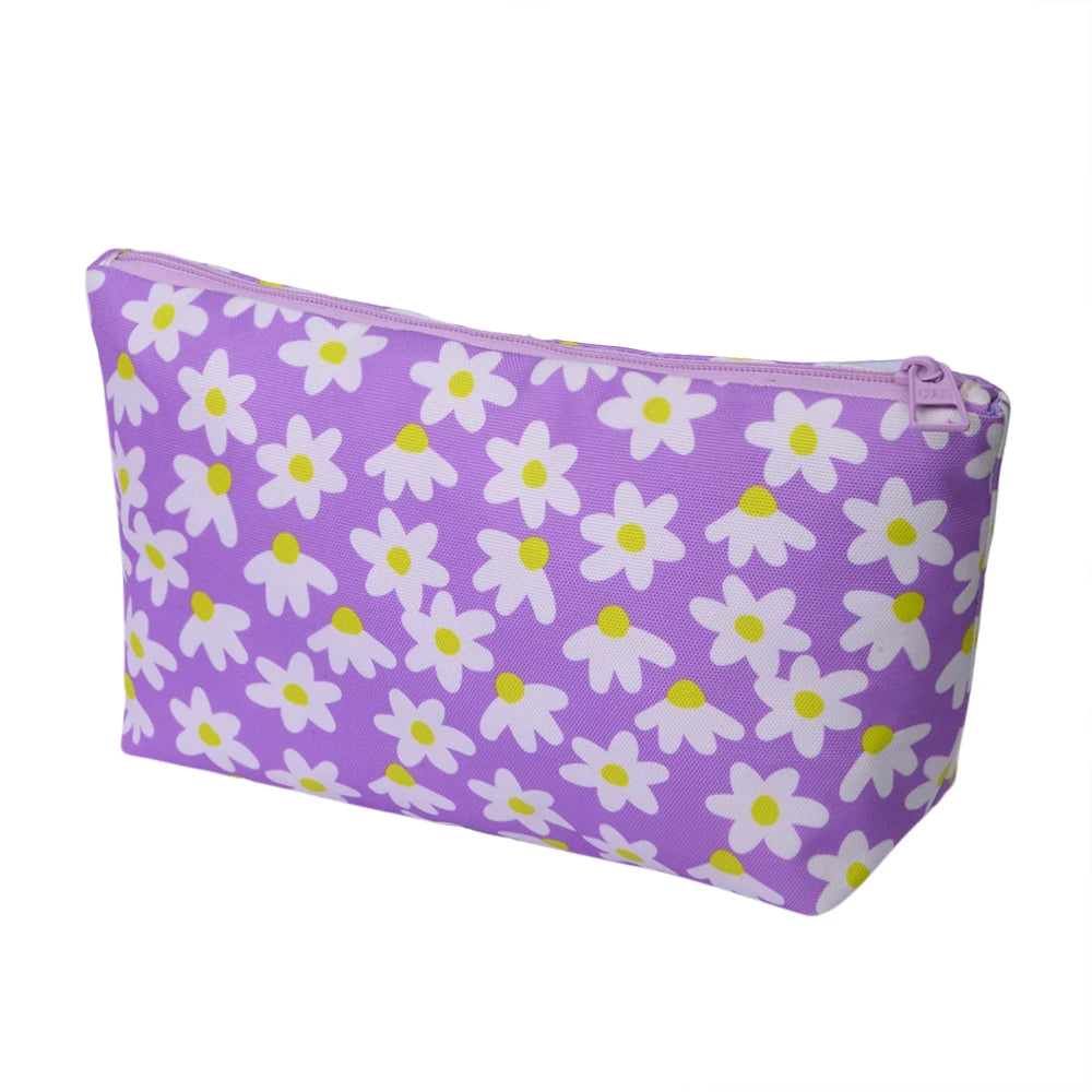 Cubs Lilac & Yellow Make-Up Rectangular Bags