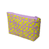 Cubs Lilac & Yellow Make-Up Rectangular Bags