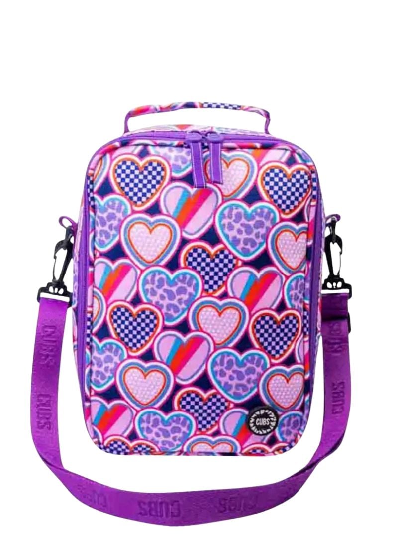 Cubs Purple Hearts Senior Lunch bag