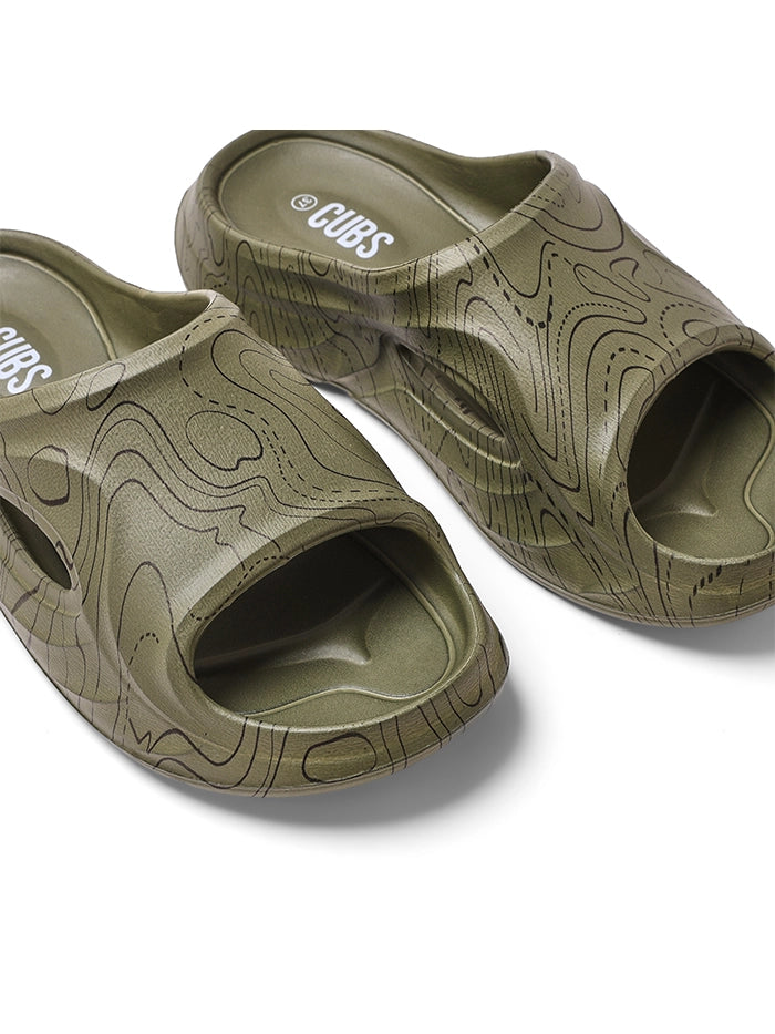 Cubs Army Green Bubble Walk Slide