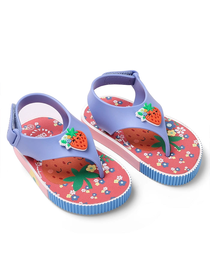 Cubs Strawberry Toddler Flip-Flop