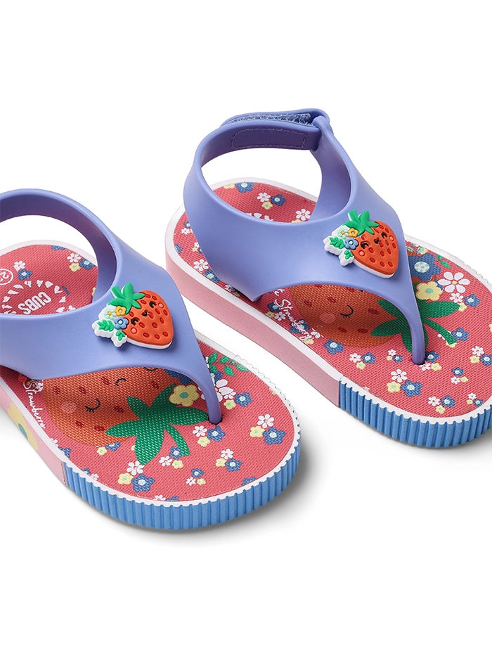 Cubs Strawberry Toddler Flip-Flop