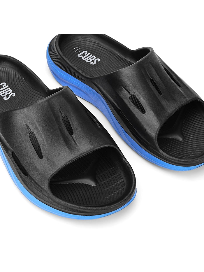 Cubs Black/Turquiose Air walk Slide