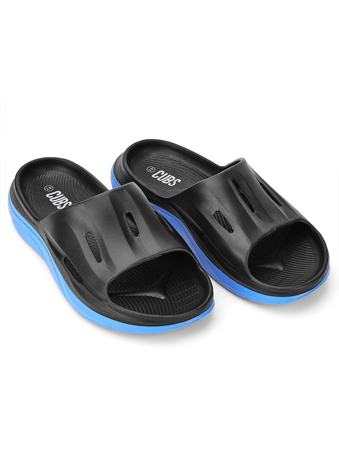 Cubs Black/Turquiose Air walk Slide