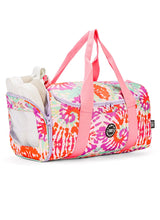 Cubs Very Happy Tie Dye Duffel Bag one Side Pocket