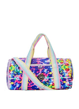 Cubs Mysterious blue Tie Dye Duffel Bag one Side Pocket