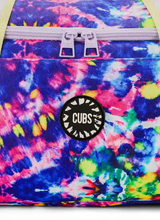 Cubs Mysterious blue Tie Dye Duffel Bag one Side Pocket