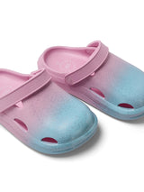 Cubs Glitter Pink & Blue Clog