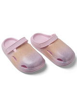 Cubs Glitter Peach & Lilac Clog