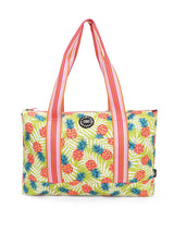Cubs Flamingos And Pineapples Double Face Tote Bag