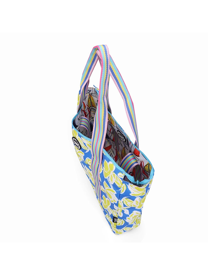 Cubs Ships and Flowers Double Face Tote Bag