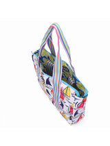 Cubs Ships and Flowers Double Face Tote Bag