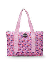 Cubs Bluish Tie Dye And Pinky Stars Double Face Tote Bag