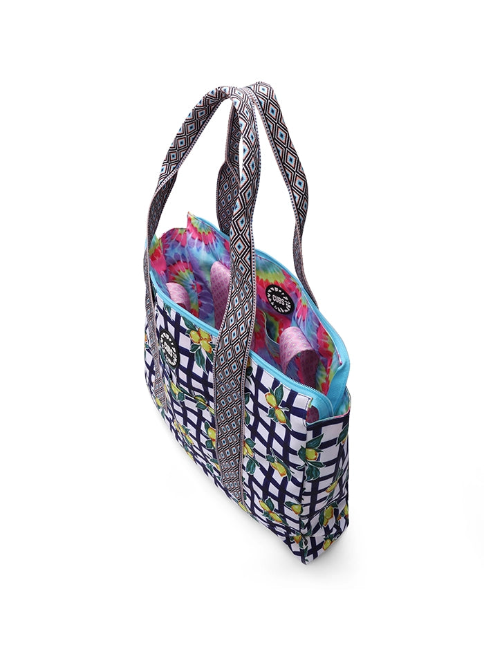 Cubs Flowery Tie Dye Double Face Tote Bag