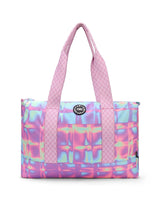 Cubs Pastel Colors And Cactus Double Face Tote Bag