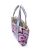 Cubs Cactus And Swirls Double Face Tote Bag
