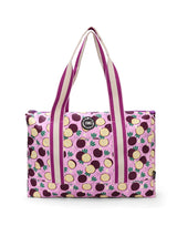 Cubs Passion Fruits And Purple Tie Dye Double Face Tote Bag