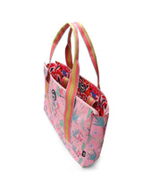 Cubs Pinkish Flowers Double Face Tote Bag