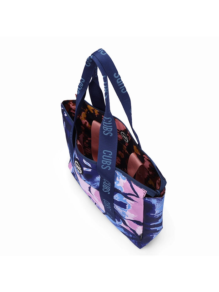 Cubs Shades of Tie Dyes Double Face Tote Bag