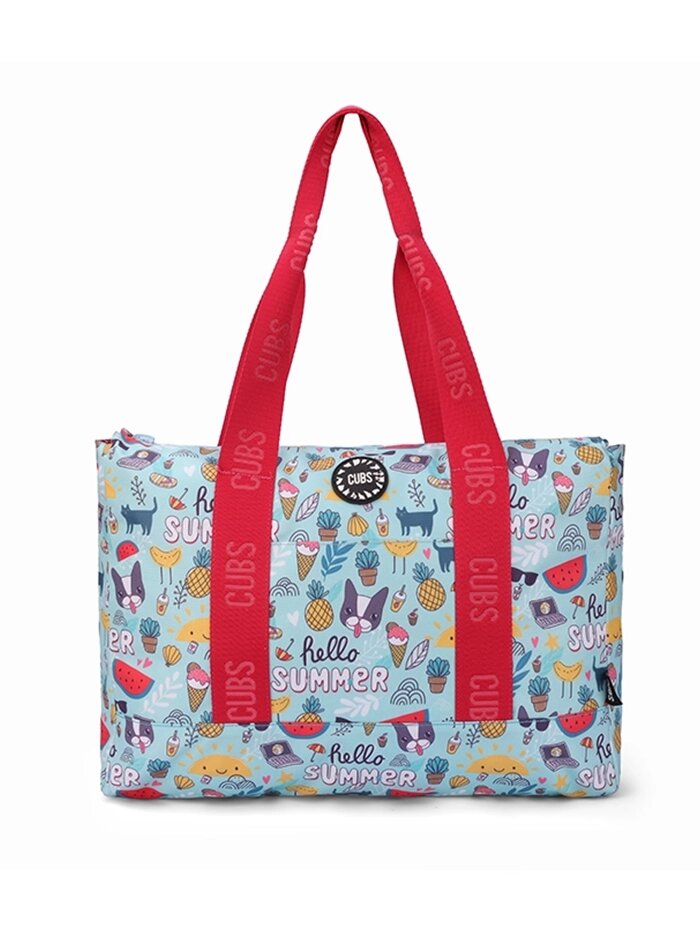 Cubs Shades of Summer Vibes Double Face Tote Bag