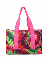 Cubs Tie Dye and Black Stars Double Face Tote Bag