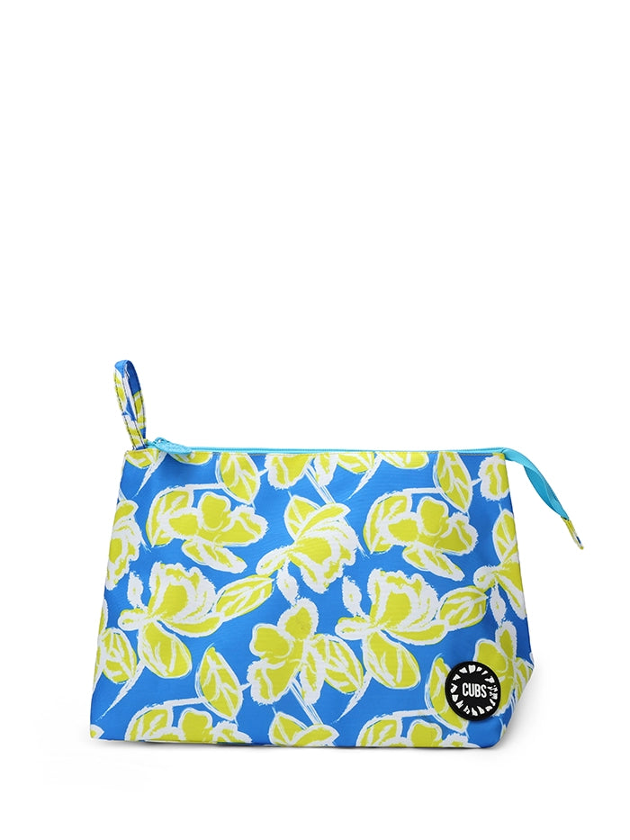 Cubs Yellow Flowers Large Pouch