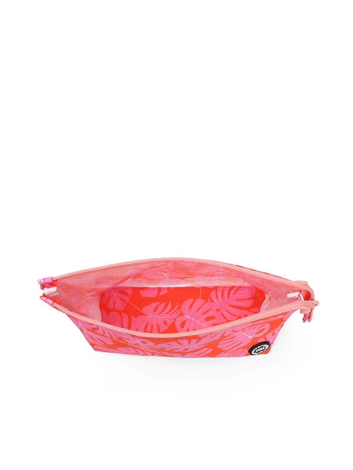 Cubs Orange Leaves Medium Pouch